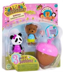 Li`l Woodzeez Іграшка Bobblehead (3 од.) Серія 3 63100Z